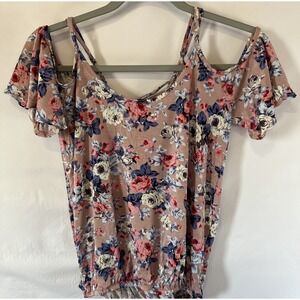 Buckle Daytrip cold shoulder Blouse NWT XS